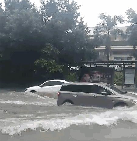 珠海台风动态，风雨过后见彩虹