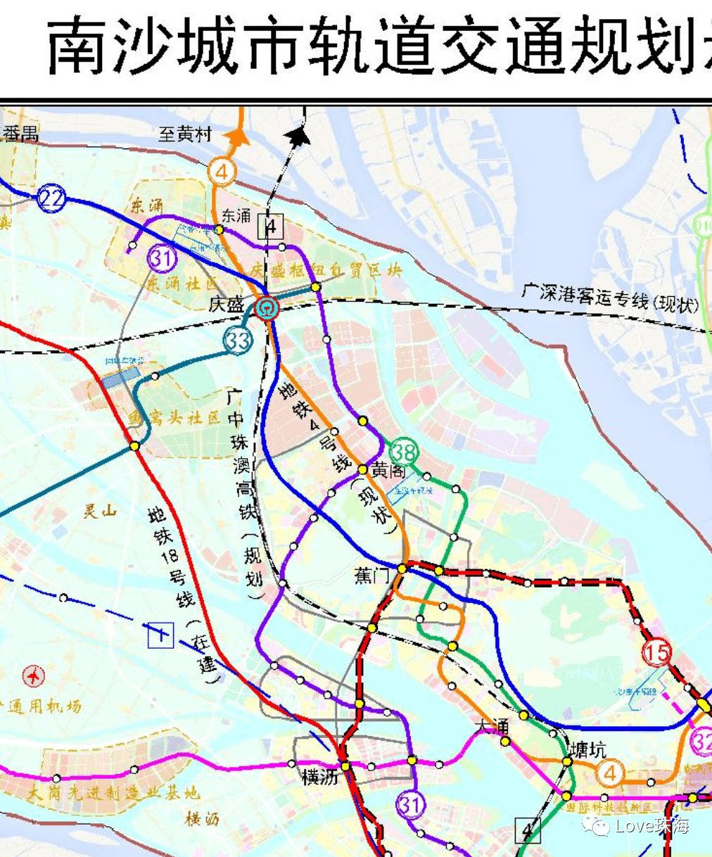 广州地铁最新版图发布